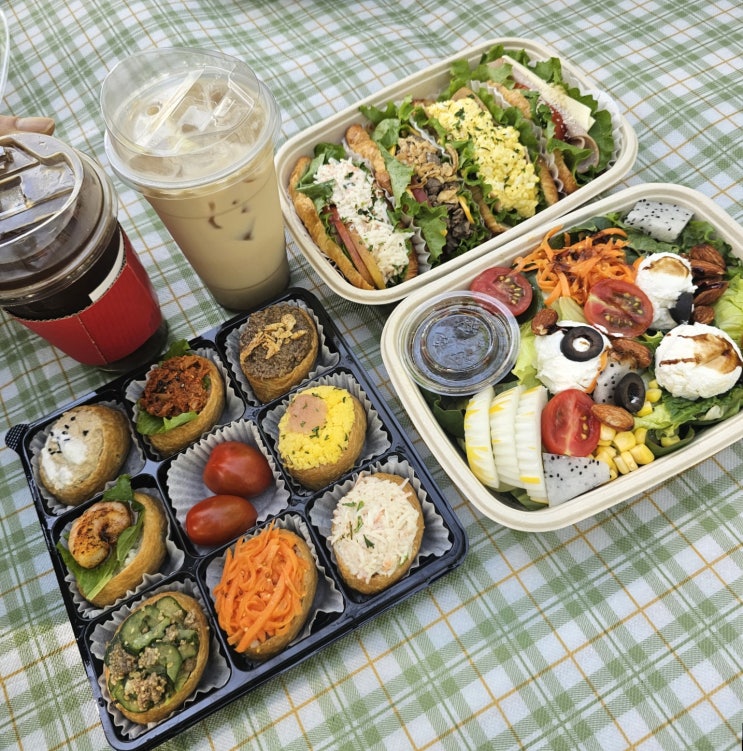  연산동 샌드위치 추천! 민들레상점 연제점, 피크닉 도시락 후기