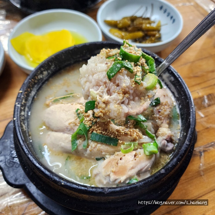  대구 북구 가성비 맛집 용궁삼계탕곰탕 삼계탕 한 그릇 1만원