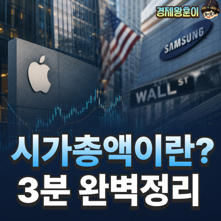  시가총액이란 뜻과 계산법 주가와 어떤 관계일까?