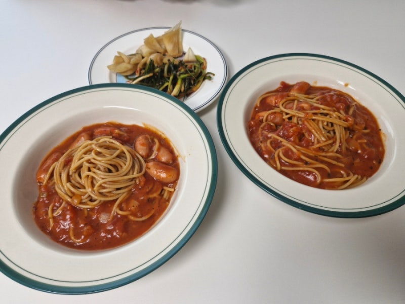 다이어트 파스타 식단 추천 폰타나 저당 토마토 파스타 소스 통밀면 제품 레시피