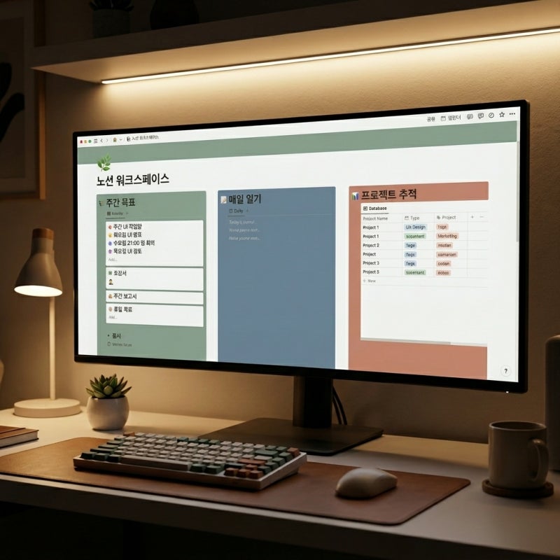 업무 효율 200% 상승! 직장인·대학생을 위한 노션 템플릿 추천 및 활용법