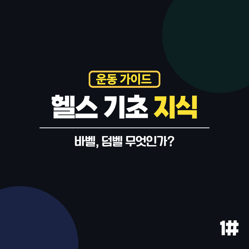 헬스: 웨이트 트레이닝 기본 상식 ㅣ 바벨, 덤벨 도구 완전 정복