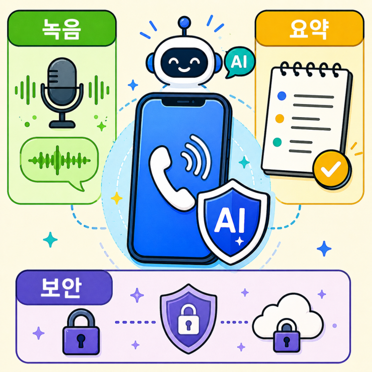  에이닷 전화, 녹음·요약 전 볼 것