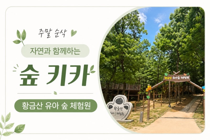 다산2동 '황금산 유아숲놀이터'- 돗자리 펴고 하루 종일 놀다 온 후기