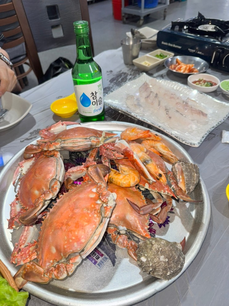  당진 삽교호 전망대종합어시장 바다마을 | 암꽃게 내돈내산 후기