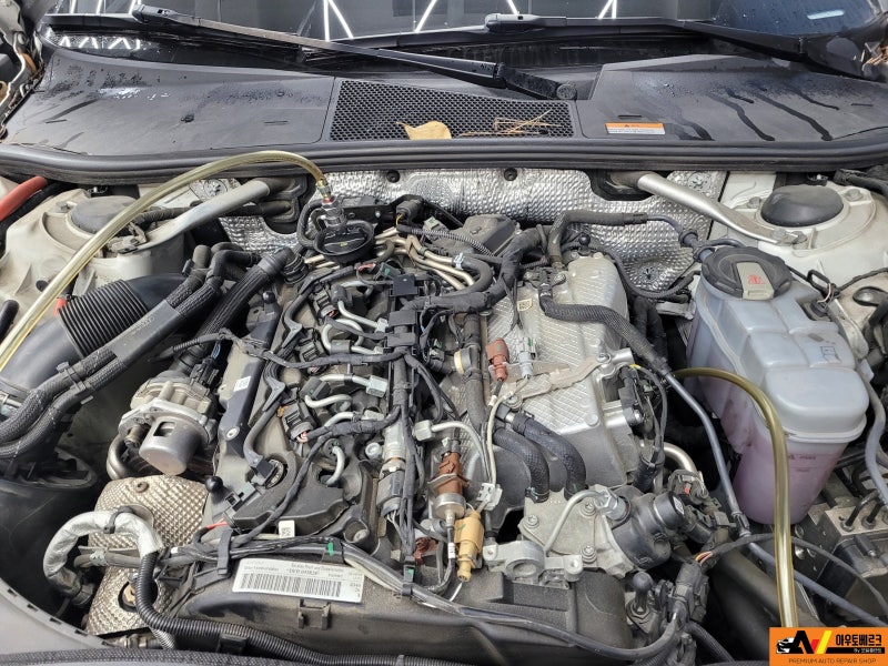 아우디 A6 40 TDI ㅣ엔진 오일 교환ㅣ에어컨 필터 교환ㅣ오일 샤워ㅣ에어 샤워ㅣ수입차 정비소....