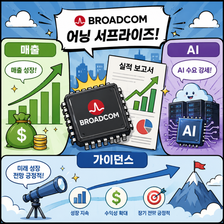  브로드컴 실적발표, AI 숫자만 보면 놓친다