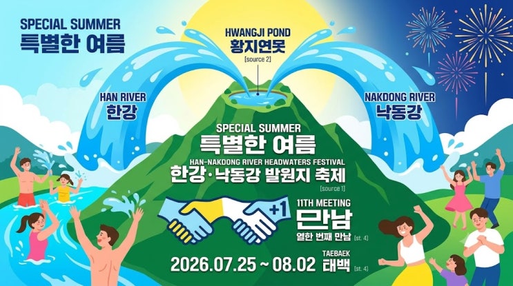  열대야 없는 여름휴가, 태백 발원지축제 기다려지는 이유