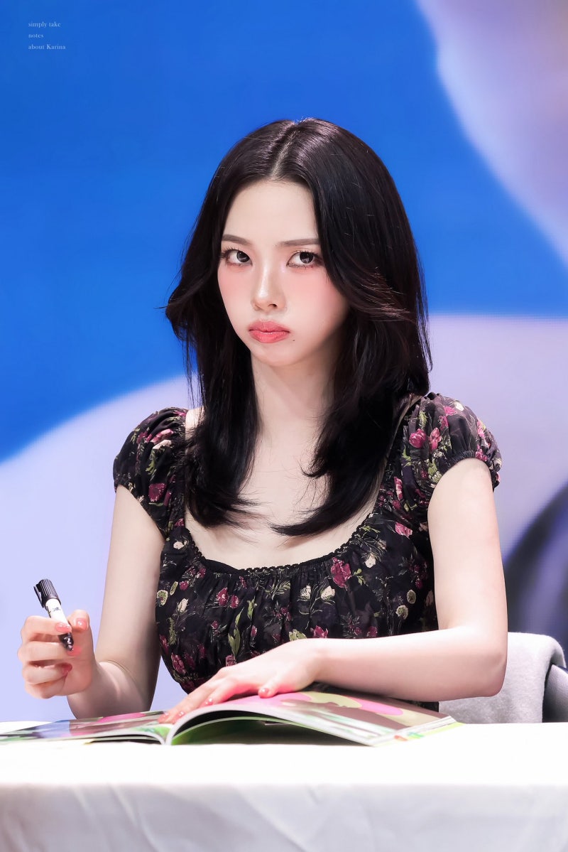 260605 에스파 카리나 인스타그램/ AM 팬사인회