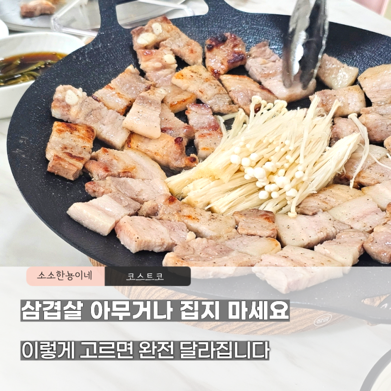 코스트코 국내산 삼겹살 고르는 법 이거 알고 사면 못 돌아갑니다