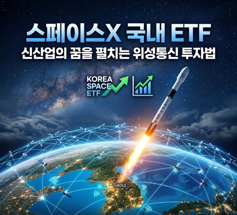 스페이스X 국내 ETF - 신산업의 꿈을 펼치는 위성통신 투자법