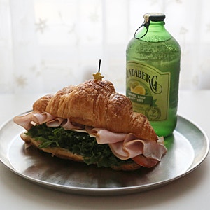 햄치즈크로와상샌드위치 크로와상샌드위치소스 크로와상샌드위치재료
