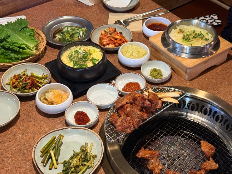 신사역맛집 산솔 회식장소 추천 직접 구워주는 고기집