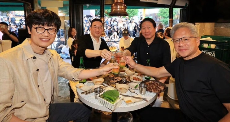 <b>젠슨황</b> 삼겹살집 위치 <b>최태원</b> 구광모 이해진 형님 <b>회동</b> 총정리
