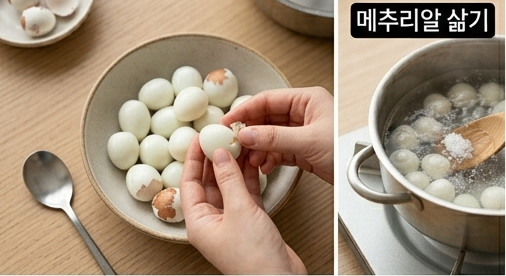 국민 밑반찬 메추리알 장조림 황금레시피, 꽈리고추 넣어 칼칼하고 촉촉하게 만드는 법 (feat.....