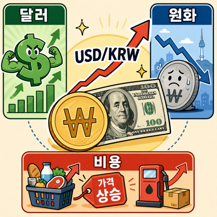  원·달러 1550원, 밤사이 왜 튀었나