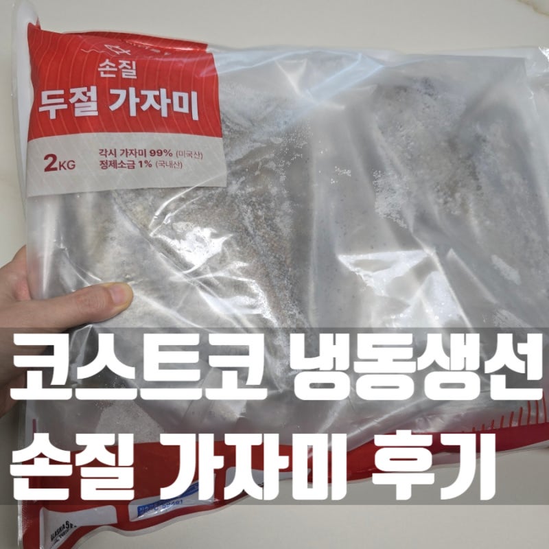 코스트코 가자미 내가 고른 냉동생선 리뷰