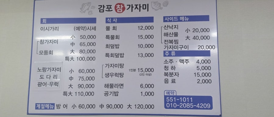 감포참가자미 사진 3