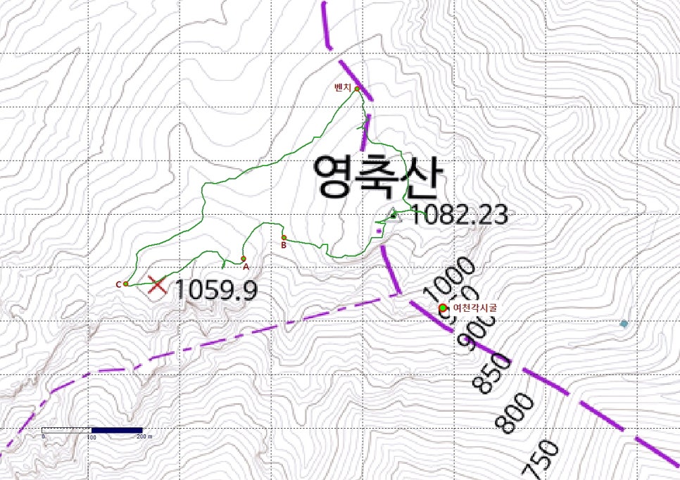 함박등 사진 1