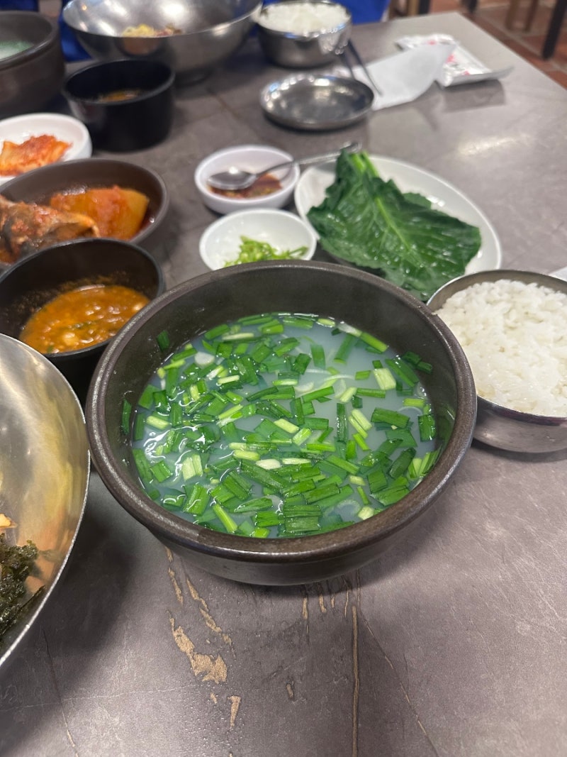 해장 맛집 할매재첩국 대치점,부산본점