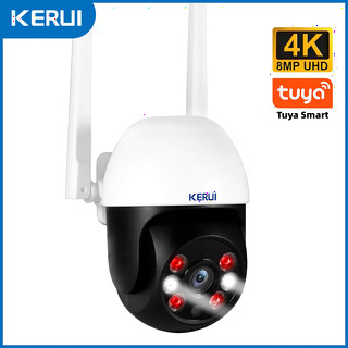  KERUI 와이파이 IP 무선 카메라 - 스마트홀 듀얼렌즈 5K 감시