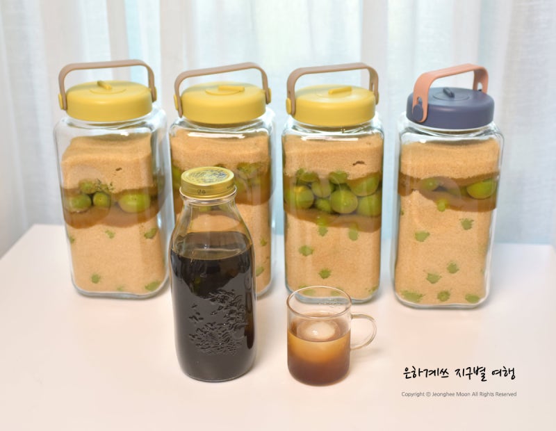 매실청 담그기 숙성 만들기 매실액기스 보관법
