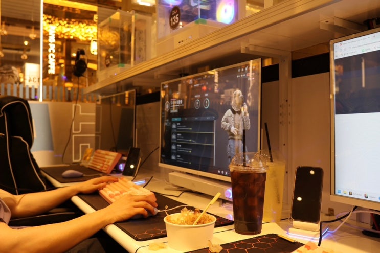  대구 팽피시카페 만촌동PC방