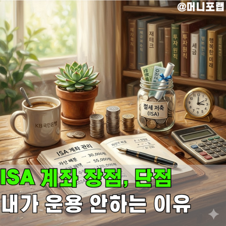  ISA 계좌 중개형 장점과 단점, 내가 운용하지 않는 이유