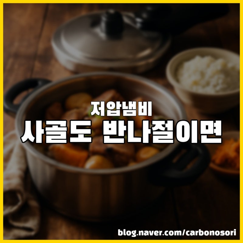 압력솥이 무서운 분께 저압냄비 써봤습니다