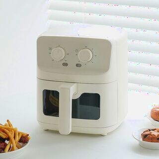  2인가구 에어프라이어 4L - 심플 디자인 가성비 끝판왕