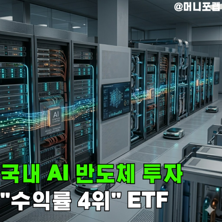  국내 AI 반도체 ETF, "수익률 4위" ETF 투자추천 이유