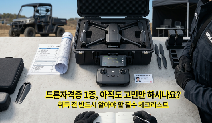  드론자격증 1종, 아직도 고민만 하시나요? 취득 전 반드시 알아야 할..
