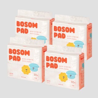  [4팩세트] 바잇미 보솜패드 BOSOM 배변패드 - 도톰한 흡수력에 묻음방지까지