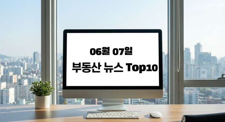  부동산 뉴스/이슈거리0607