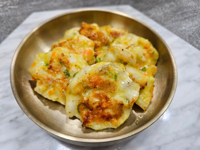 먹다 남은 광어회의 맛있는 변신!바삭하고 촉촉한 광어전 만들기