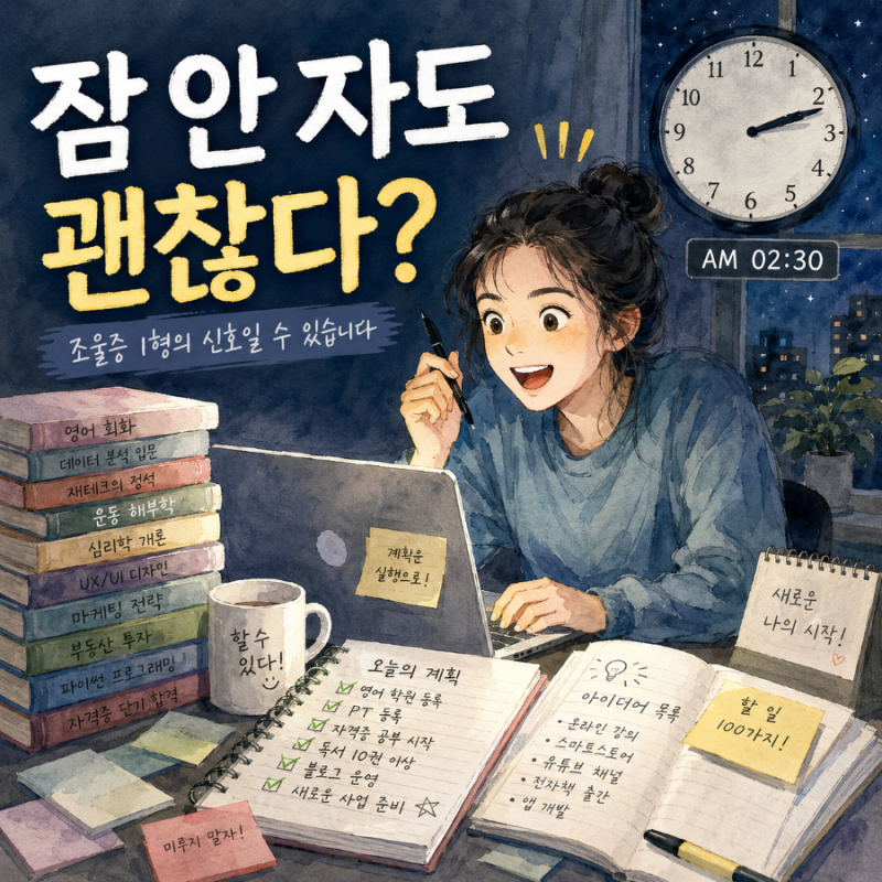 조울증 1형이란? 조증 증상부터 치료까지 알아보기