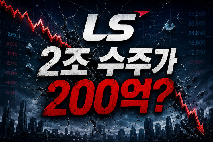  LS 2조 수주 공시 오류, 단순 실수일까? 주가 폭락과 금감원 징계 가능성 총정리