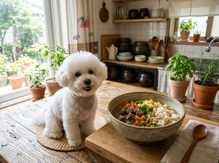  강아지 화식, 사료보다 정말 더 좋을까?