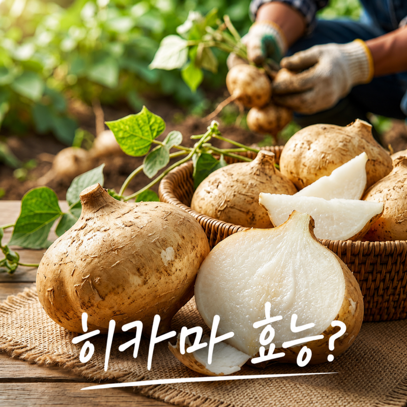 '땅속의 배' 히카마 효능부터 부작용, 먹는법까지 총정리