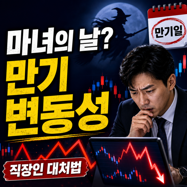  주식 시장에 마녀가 나타났다! 선물/옵션 만기일 변동성에 대처하는 직장인의 자세