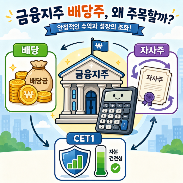  하나금융지주 주가, 배당만 보면 놓치는 것
