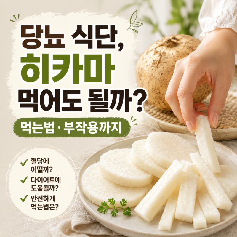 히카마 효능 부작용 손질법 먹는법까지 정리