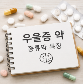 [정신건강] 우울증 약, 어떤 종류가 있을까? 환자들이 많이 처방받는 항우울제 알아보기