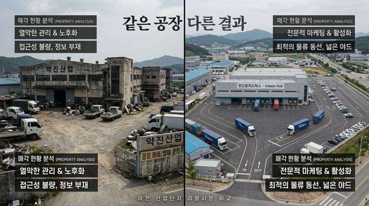  이천공장 매매 빠른 방법은?공장 매매가 늦어지는 진짜 이유와 빠르게 거래되는 방법