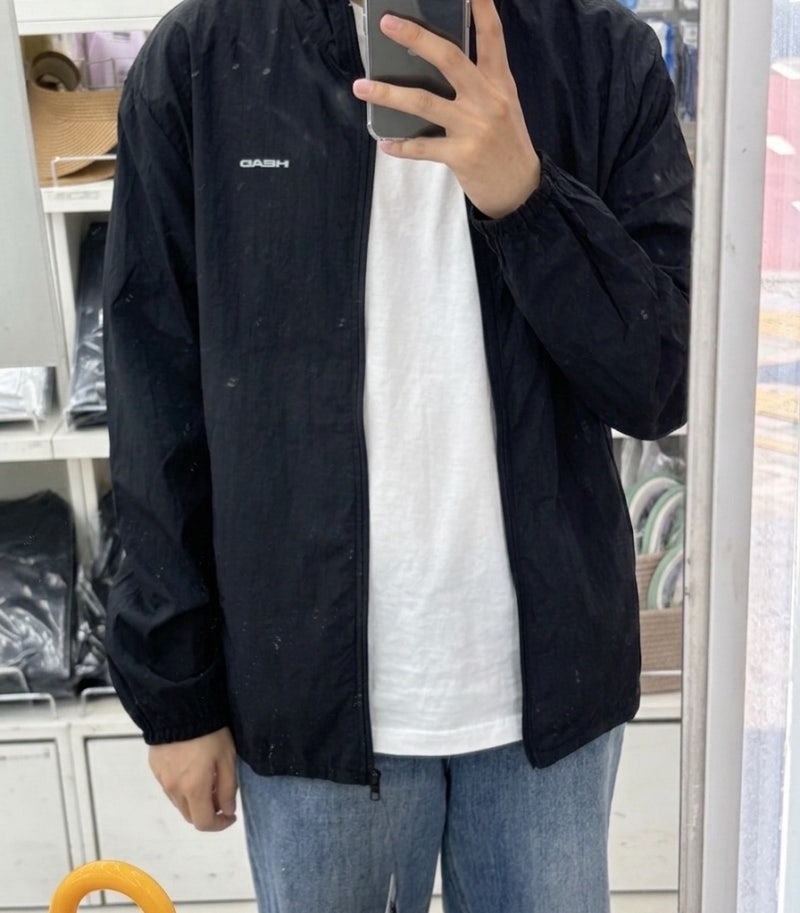 다이소 헤드 바람막이, 아노락 가성비 바막 후기 러닝템 장만