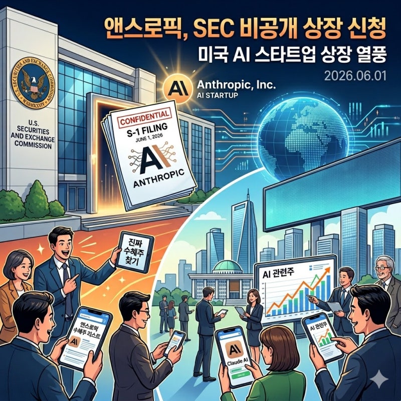 앤트로픽 상장 관련주 TOP3