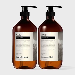  [2개] 나드 바디워시 1000ml 라벤더머스크 향 대용량 향좋은