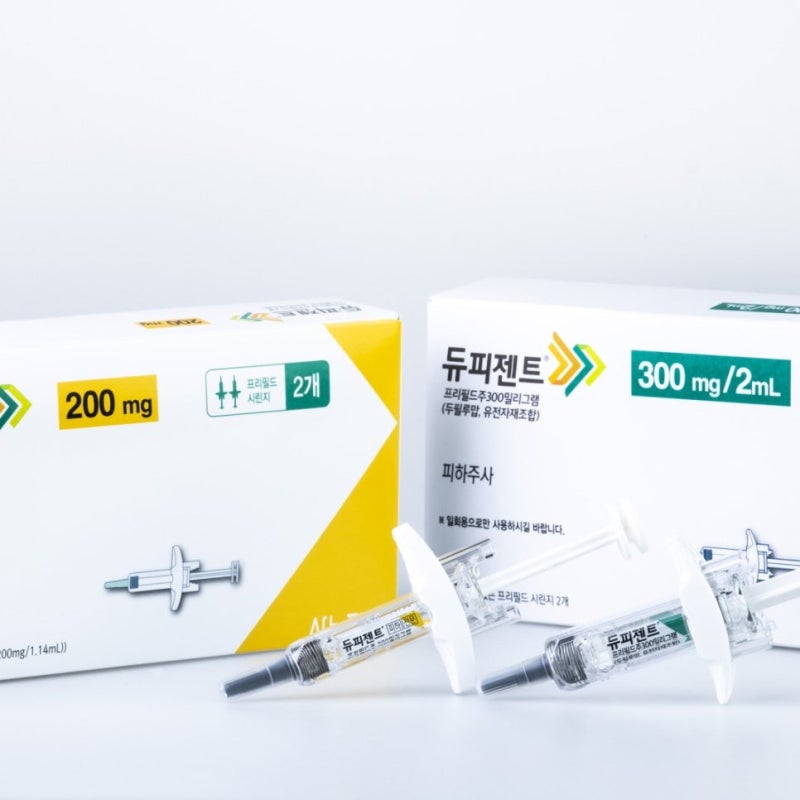 듀피젠트, 수포성 유사 천포창 및 만성 특발성 두드러기에 허가