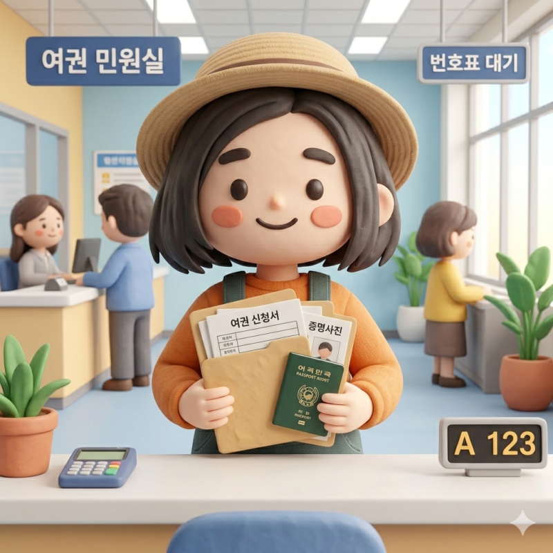 미성년자 여권 발급 및 대리 수령 준비물 2026 최신판! (고1 딸 교환학생 여권 갱신 후기)