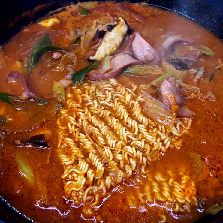  양주 송추 맛집 부일부대찌개 포장 후기 허영만 백반기행